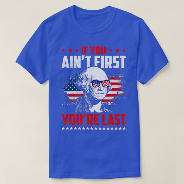 Camiseta Si Apuntas Primero Lo Último  (Diseño del anverso)