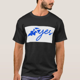 Camiseta Sí - bandera de Escocia, na de Bratach h-Alba