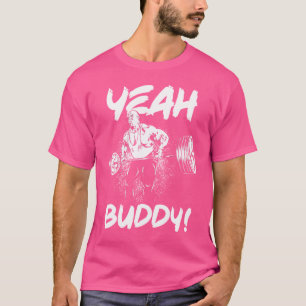 Camiseta Sí Buddy Ronnie Coleman Barbell Row Gym Motivati