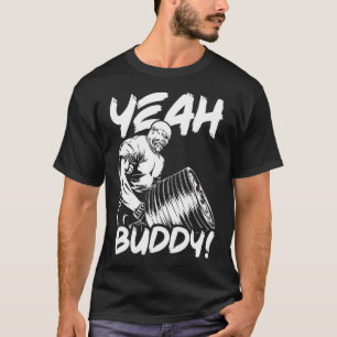 Camiseta Sí Buddy - Ronnie Coleman T-bar Row - Gym Motiva