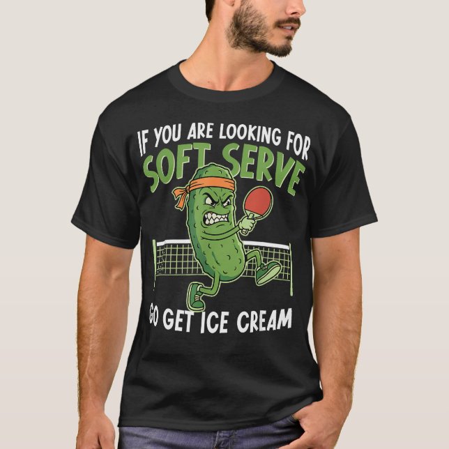 Camiseta Si Buscas Pickle de Servicio Suave (Anverso)