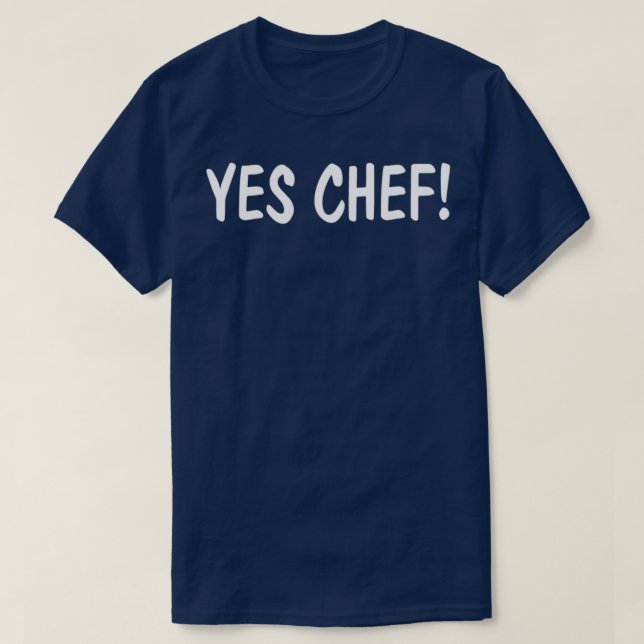 Camiseta Sí Chef 5 (Diseño del anverso)