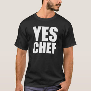 Camiseta Sí Chef Funny Chef Cocinero Divertido Cocina Cocin