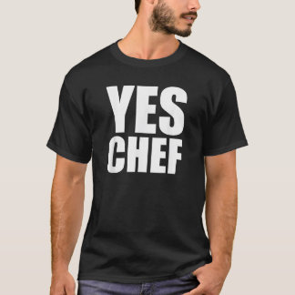 Camiseta Sí Chef Funny Chef Cocinero Divertido Cocina Cocin