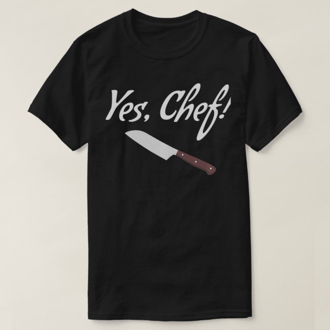 Camiseta Sí Chef Funny Cocina Cocina Cocina Cocina Cocina P (Diseño del anverso)
