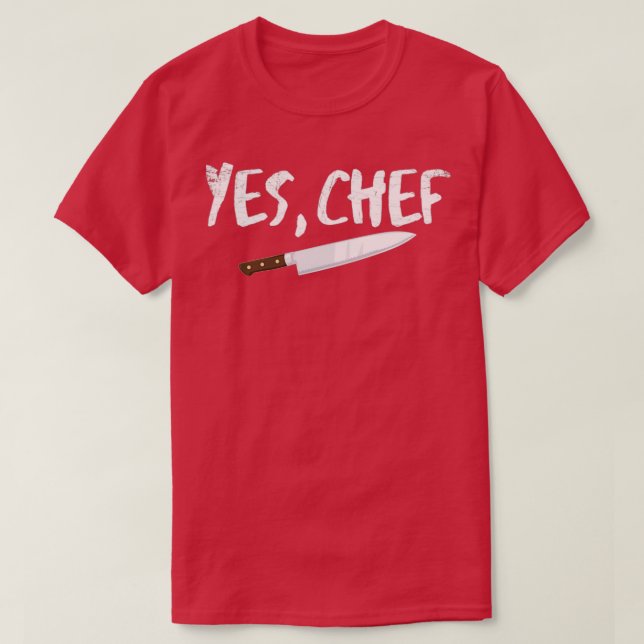 Camiseta Sí Chef Perfect Gift (Diseño del anverso)