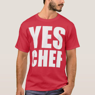 Camiseta Sí ChefFunny Chef, Funny Cook diciendo, Cocina Coo