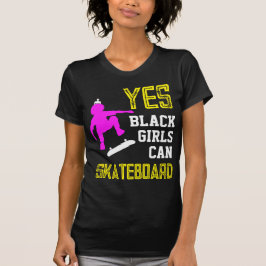 Camiseta SÍ CHICAS PUEDEN PATROCINAR A Chica de patinaje af