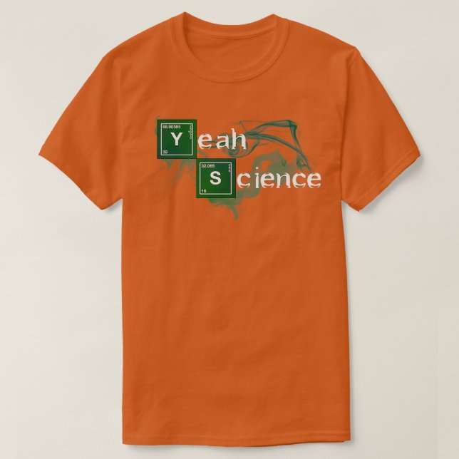 Camiseta Sí Ciencia (Diseño del anverso)