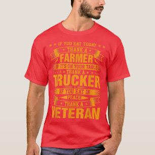 Camiseta Si Comes Hoy Gracias A Un Agricultor Si Está En Tu