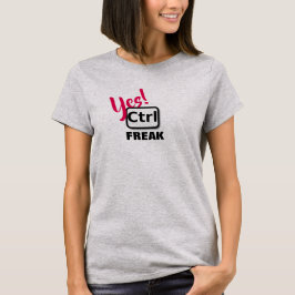 Camiseta ¡Sí! Ctrl Freak Women's Basic T-Shirt