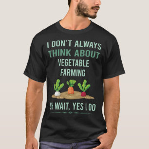 Camiseta Sí, cultivo verduras