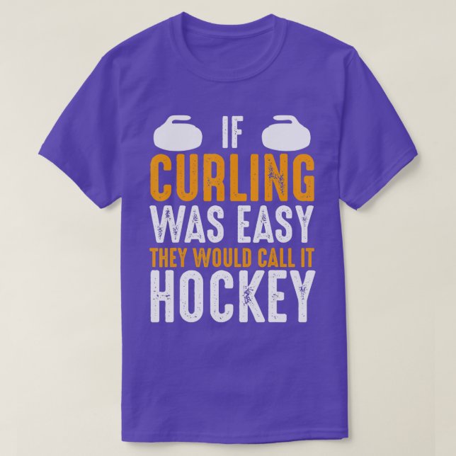 Camiseta Si Curar fuera fácil, lo llamarían Funn De Hockey (Diseño del anverso)