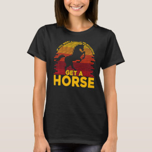 Camiseta Si desea una relación estable, obtenga una premezc