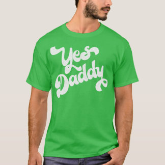 Camiseta Sí Diseño de tipografía retro de papá