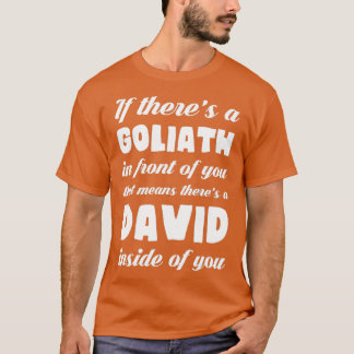 Camiseta Si el 27s es un Goliat delante de ti