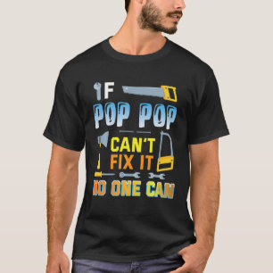 Camiseta Si el pop no puede arreglarlo, nadie puede alegrar