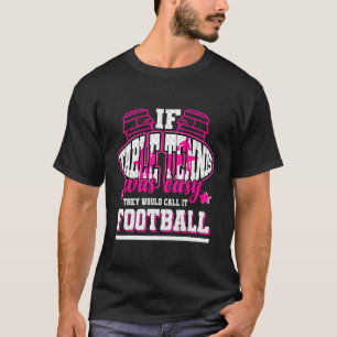 Camiseta Si el tenis de mesa fuera fácil, lo llamarían fútb