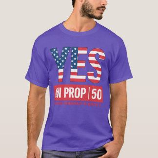 CAMISETA SÍ EN PROP 50