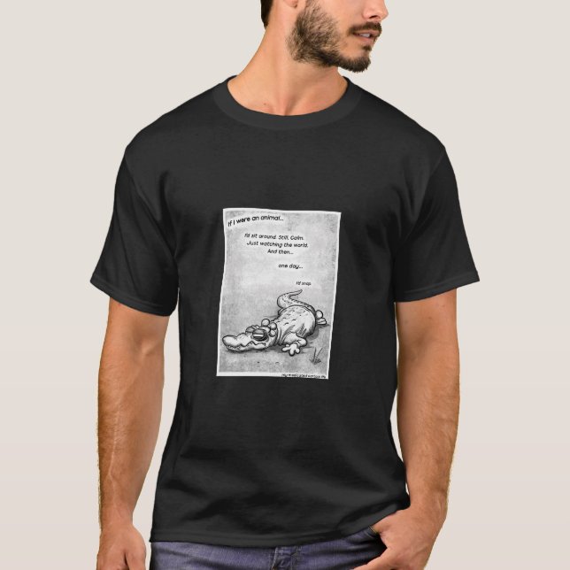 Camiseta Si era un animal (Anverso)
