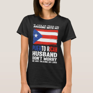 Camiseta si eres marido puertorriqueño Puerto rico Puerto
