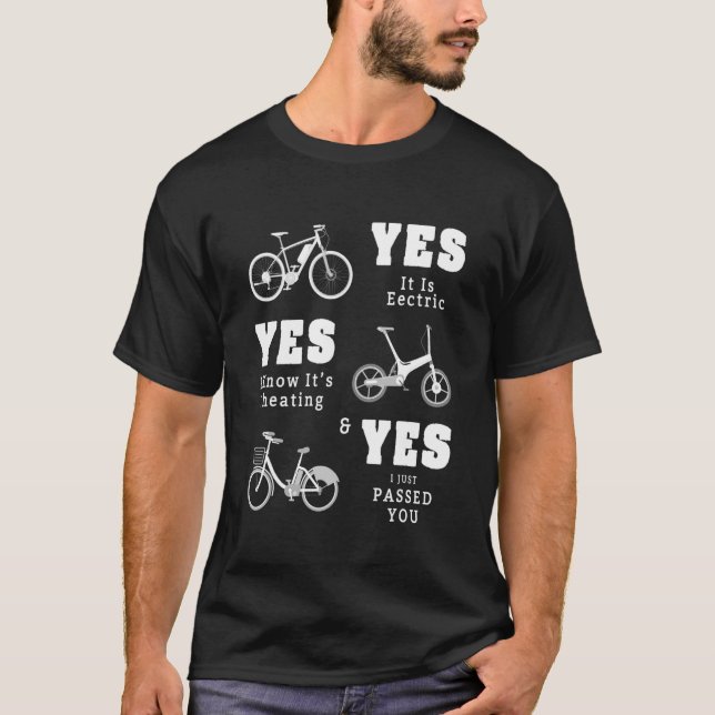 Camiseta Sí, Es Idea De Ebici Eléctrica Para Los Nerds Y El (Anverso)