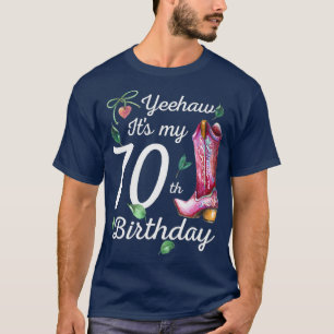 Camiseta Sí, es mi regalo de cumpleaños número 70