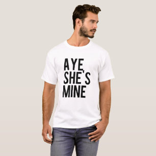 Camiseta Sí, es mío. Ella es mi Camisetas.