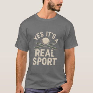 Camiseta Sí Es Un Deporte Real Regalo de Snooker vintage