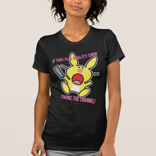 Camiseta Si esto es un reality show (Anverso)