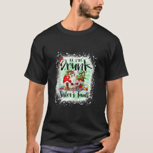 Camiseta Si estoy borracho es culpa de mi hermana Gnomes di