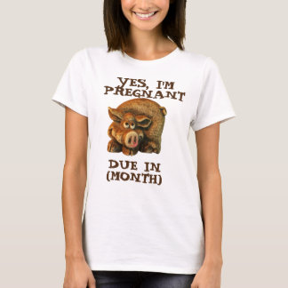 Camiseta Sí, estoy embarazada en...