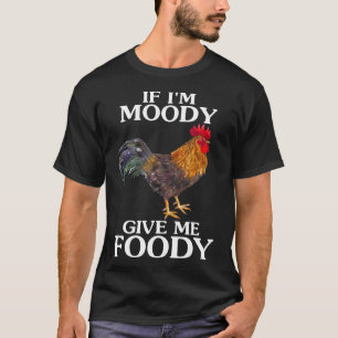 Camiseta Si Estoy Malhumorado Dame Comida Animales De Granj
