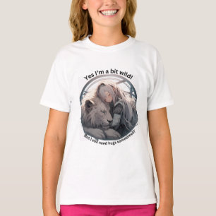 Camiseta ¡Sí, estoy un poco salvaje!