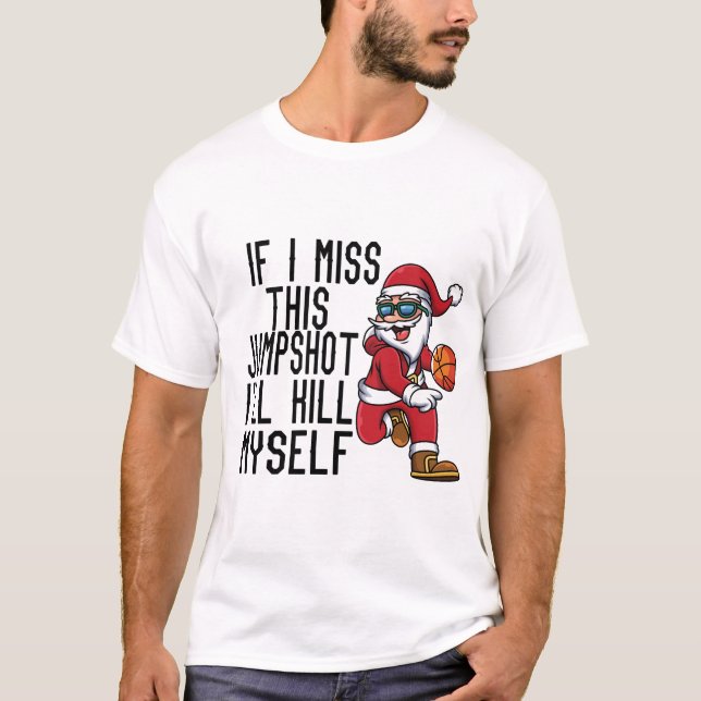 Camiseta Si extraño este Jumpshot me mataré  (Anverso)