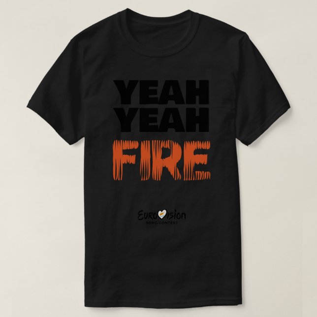 Camiseta Sí, fuego - Fuego por Eleni Foureira Merchandi (Diseño del anverso)