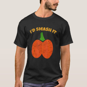 Camiseta Si fueras una calabaza la aplastaría pero el humo 
