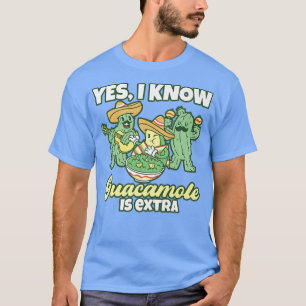 Camiseta Sí Guacamole Es Un Aguacate De Frutas Etra Saludab