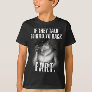 Camiseta Si Hablan Detrás De Su Piel De Espalda Extrañament