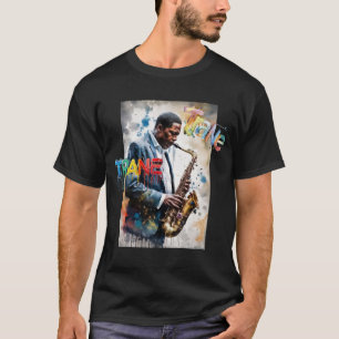 Camiseta Sí, hablo Coltrane - Amante de la música jazz