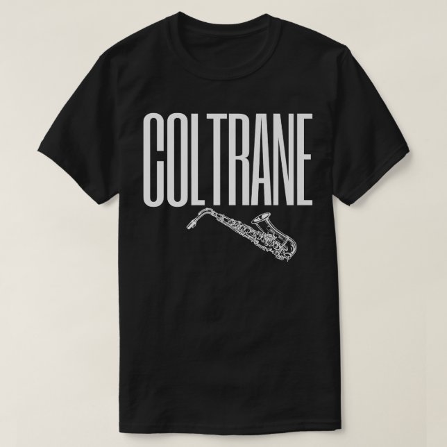 Camiseta Sí, hablo Coltrane - Amante de la música jazz (Diseño del anverso)