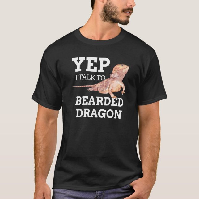 Camiseta Sí, Hablo Con Dragones Con Cabeza Mascota Pagona L (Anverso)