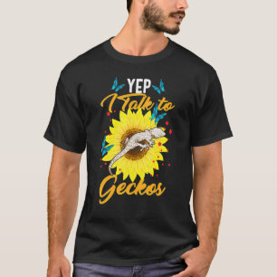 Camiseta Sí, Hablo Con Geckos Reptile Love Lizard Reptile G