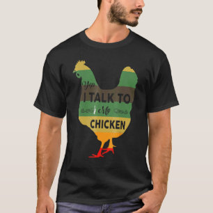 Camiseta Sí, hablo con mis animales de pollitos Farmings