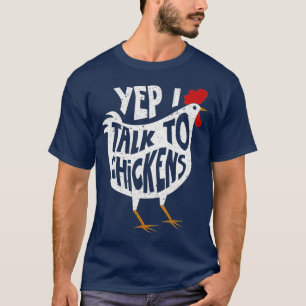 Camiseta Sí, hablo de pollitos como regalo de pollo