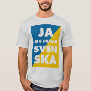 Camiseta Sí, hablo sueco