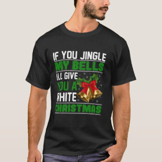 Camiseta Si haces una tontería, te daré un Chris blanco