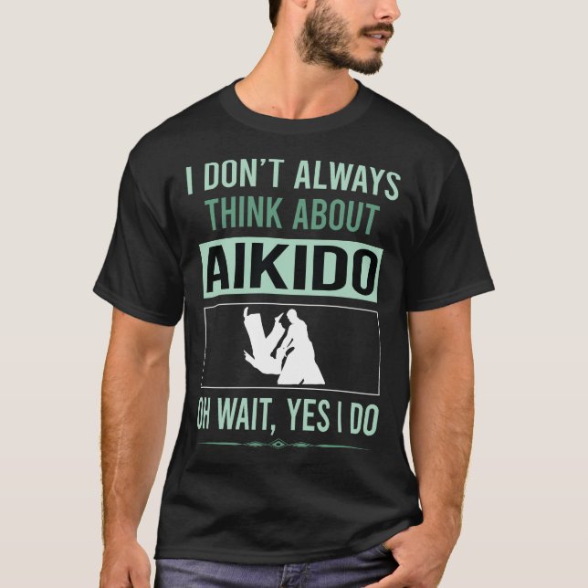 Camiseta Sí, hago Aikido (Anverso)