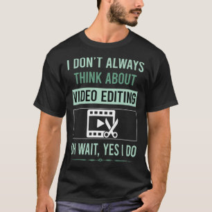 Camiseta Sí, hago editor de vídeo