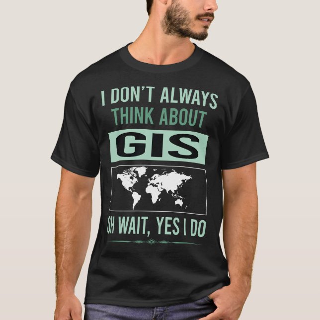 Camiseta Sí, hago GIS (Anverso)